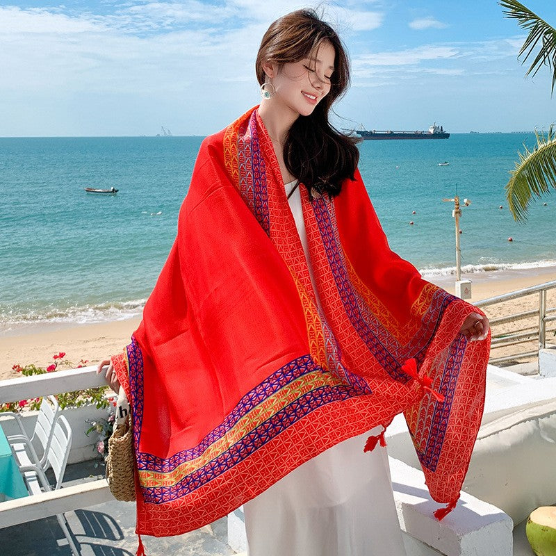 Aurelia Sun-Proof Beach Shawl