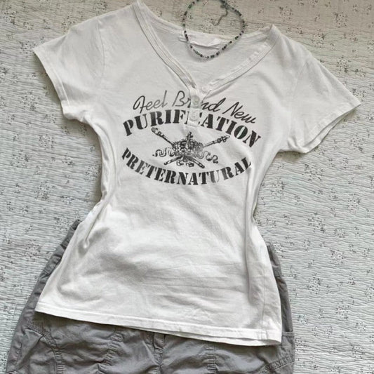 Celeste Slim Cotton Tee