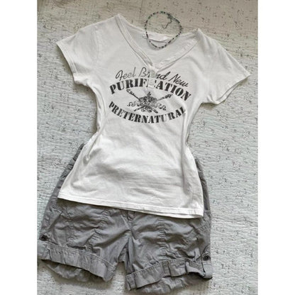 Celeste Slim Cotton Tee