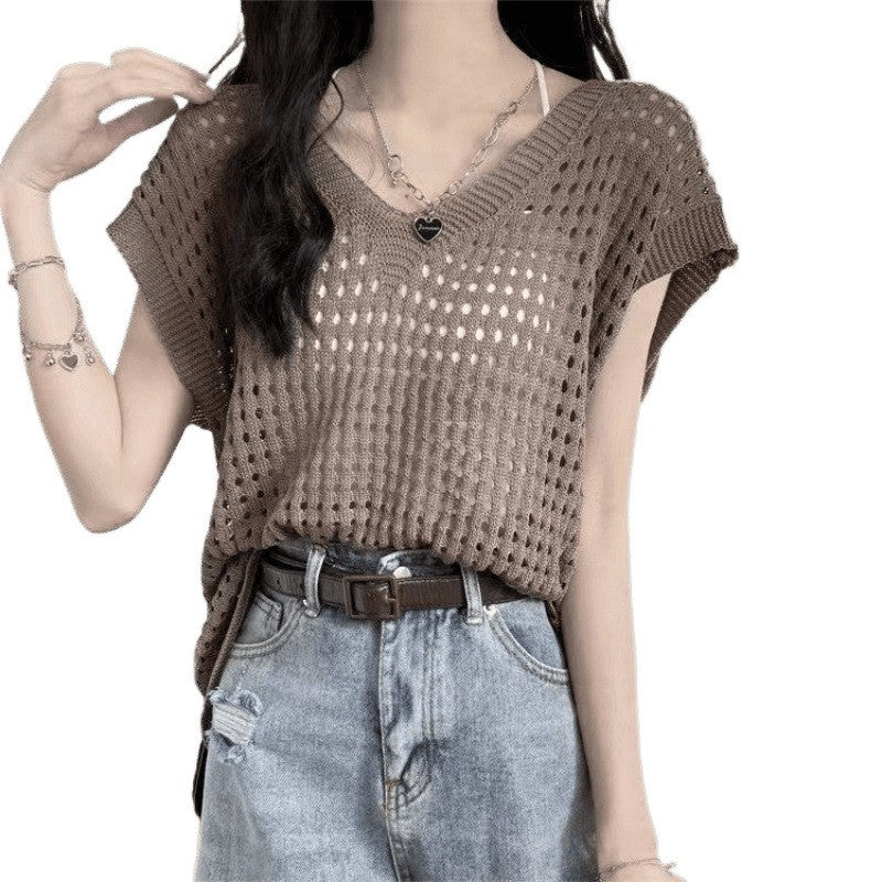 Livelle Relaxed Knit Tee