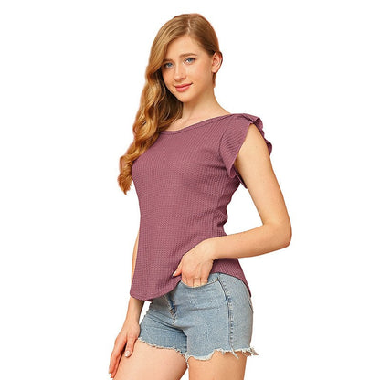 Seloria Ruffled Sweetheart Tee