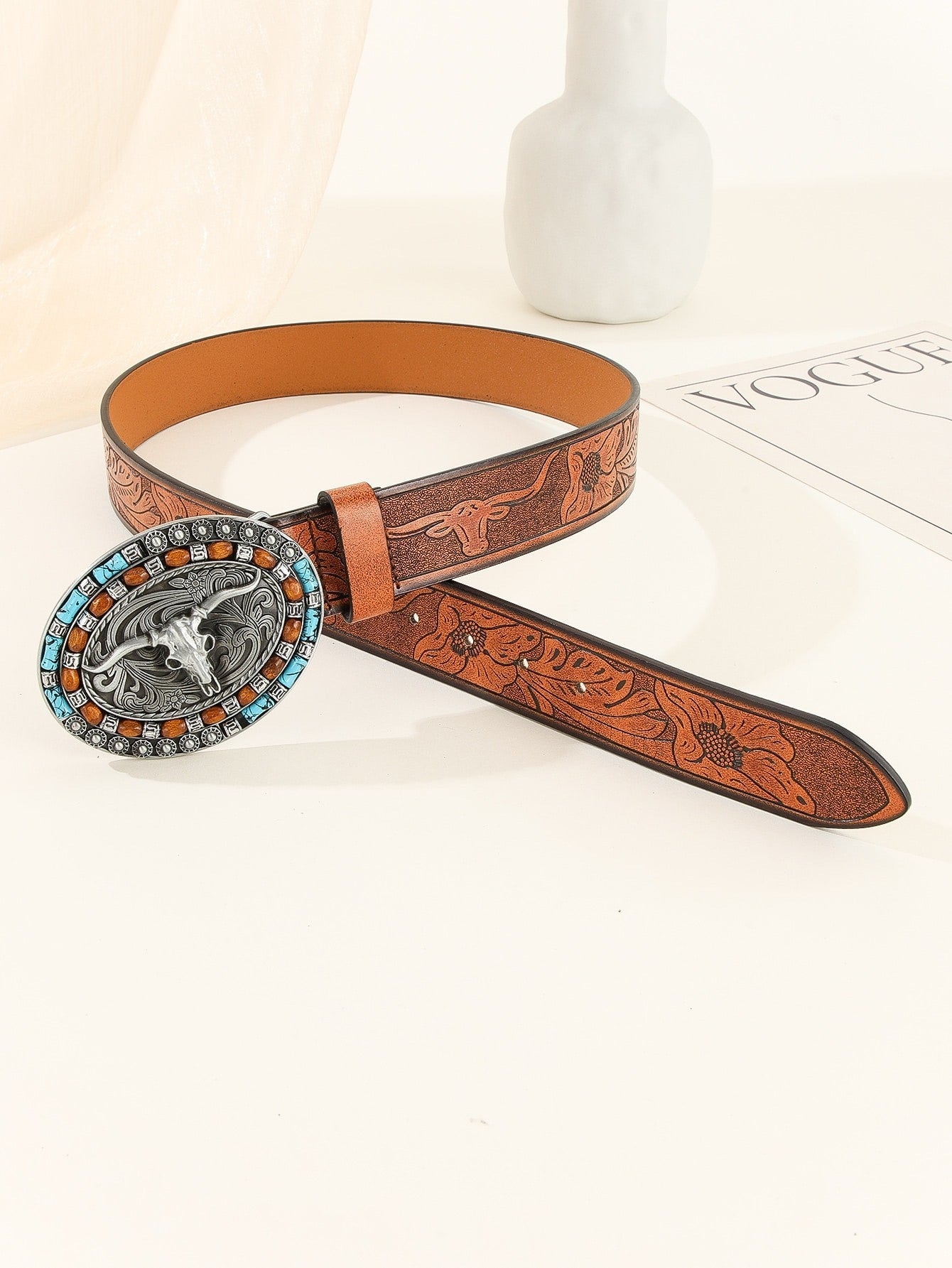 Sienna Vintage Western Belt
